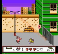 Pizza Pop sur Nintendo Nes